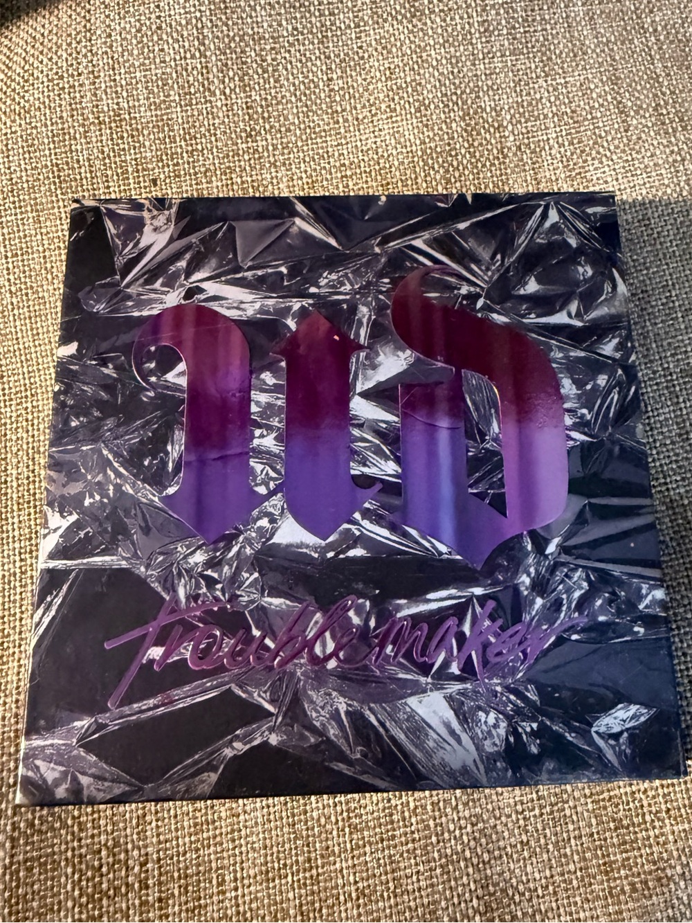 Urban Decay Palette with Purple Ombre Logo